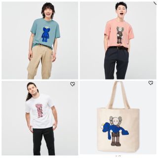 ユニクロ(UNIQLO)のKAWS カウズ UNIQLO ユニクロ UT Lセット トートバック(トートバッグ)