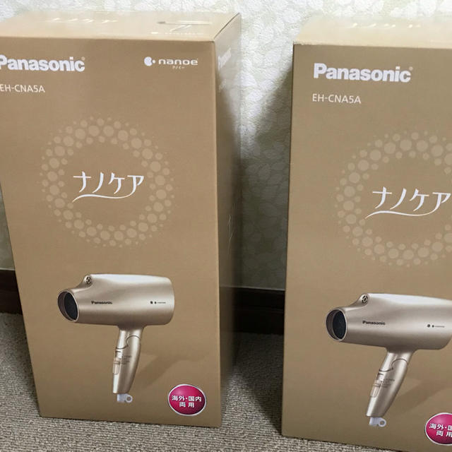 新品未開封パナソニックPanasonicEH-NA5A-Nナノケアゴールドナノイ