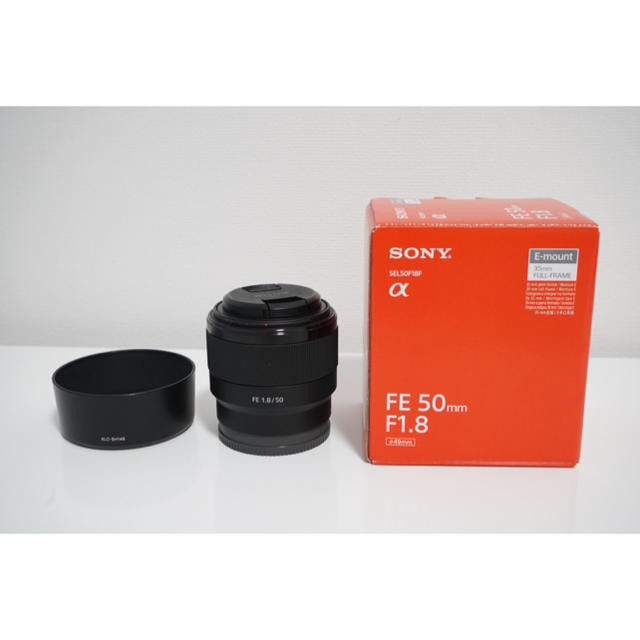 SONY FE50mm f1.8 純正レンズ SEL50F18-
