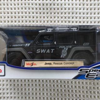 Jeep Rescue Concept. Swat 1/18(ミニカー)