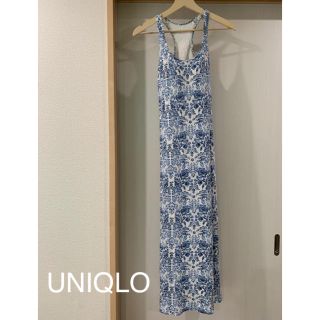 ユニクロ(UNIQLO)の《アン様専用》UNIQLO ブラワンピース(ロングワンピース/マキシワンピース)