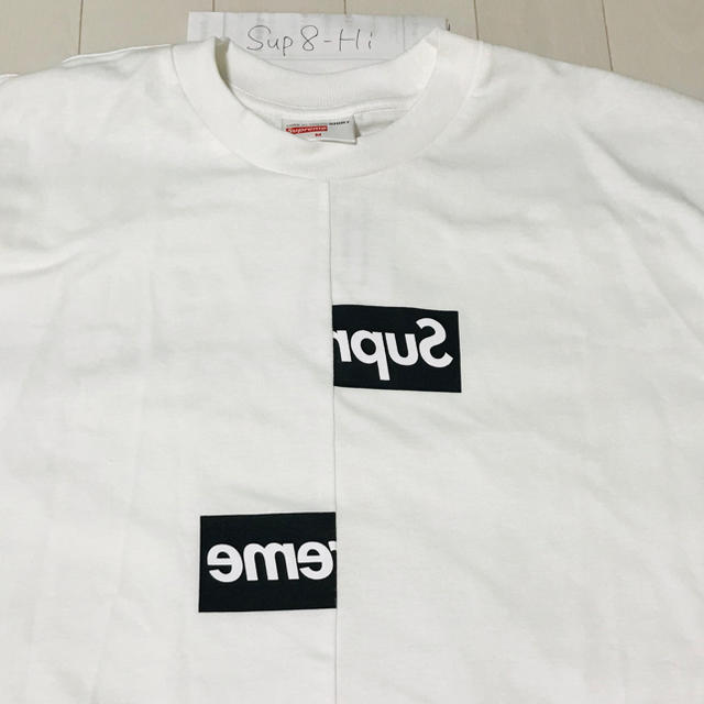 Supreme CDG Comme Split Box Logo Teeメンズ