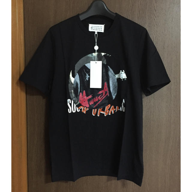 Maison Martin Margiela(マルタンマルジェラ)の黒48新品64%off マルジェラ 再構築 Tシャツ 16AW メンズのトップス(Tシャツ/カットソー(半袖/袖なし))の商品写真