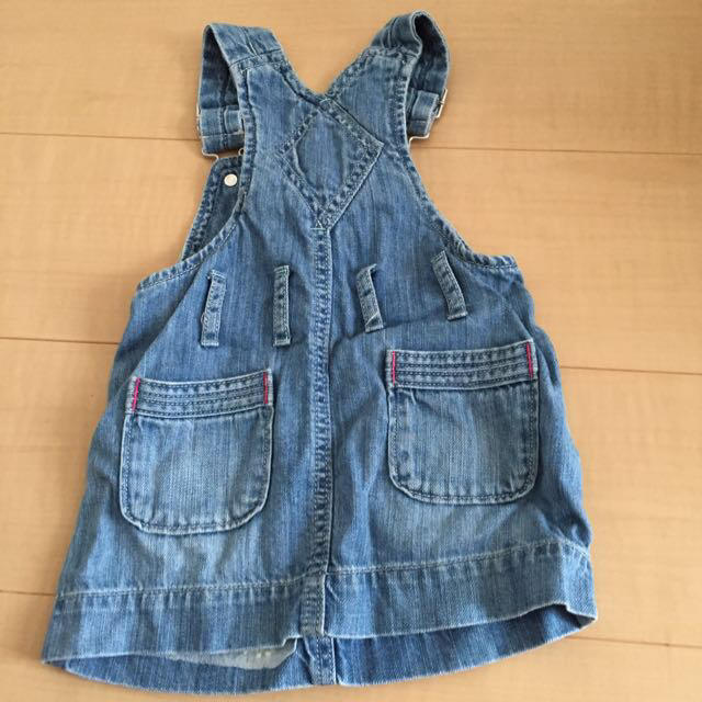 babyGAP(ベビーギャップ)のbabyGAP♡デニムサロペット キッズ/ベビー/マタニティのベビー服(~85cm)(ワンピース)の商品写真