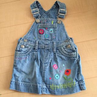 ベビーギャップ(babyGAP)のbabyGAP♡デニムサロペット(ワンピース)