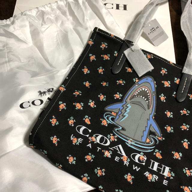 COACH - COACH コーチ トートバッグ サメ シャーク シャークの通販 by