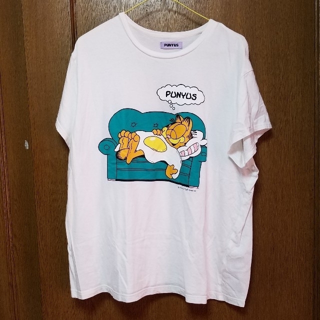 PUNYUS(プニュズ)のPUNYUS  ガーフィールドTシャツ  サイズ3 レディースのトップス(Tシャツ(半袖/袖なし))の商品写真