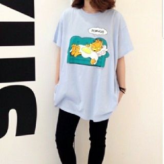 プニュズ(PUNYUS)のPUNYUS  ガーフィールドTシャツ  サイズ3(Tシャツ(半袖/袖なし))