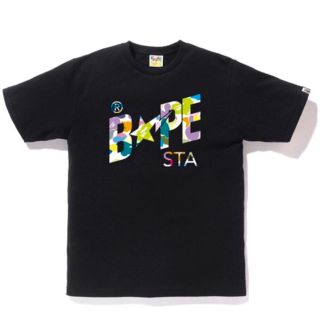 新品APE エイプ BAPE STA マルチカモ 迷彩 Tシャツ L(Tシャツ/カットソー(半袖/袖なし))