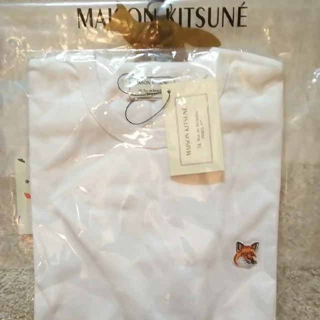 MAISON KITSUNE'(メゾンキツネ)のasa様専用 Maison kitsune ヘッドパッチ メンズのトップス(Tシャツ/カットソー(半袖/袖なし))の商品写真