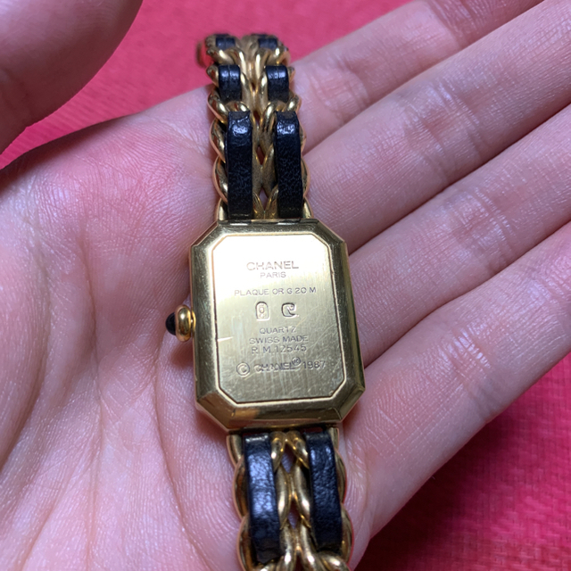 CHANEL(シャネル)のシャネル プルミエール 腕時計 Mサイズ 電池交換済み レディースのファッション小物(腕時計)の商品写真