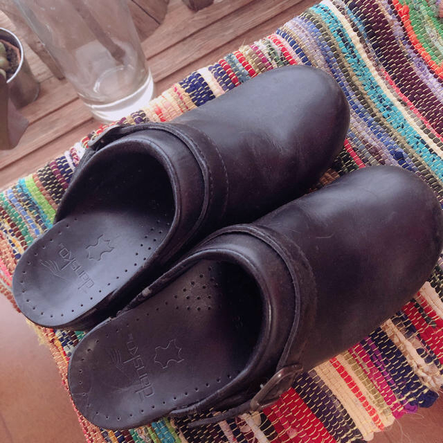 dansko(ダンスコ)のdansko ブラック レディースの靴/シューズ(ローファー/革靴)の商品写真