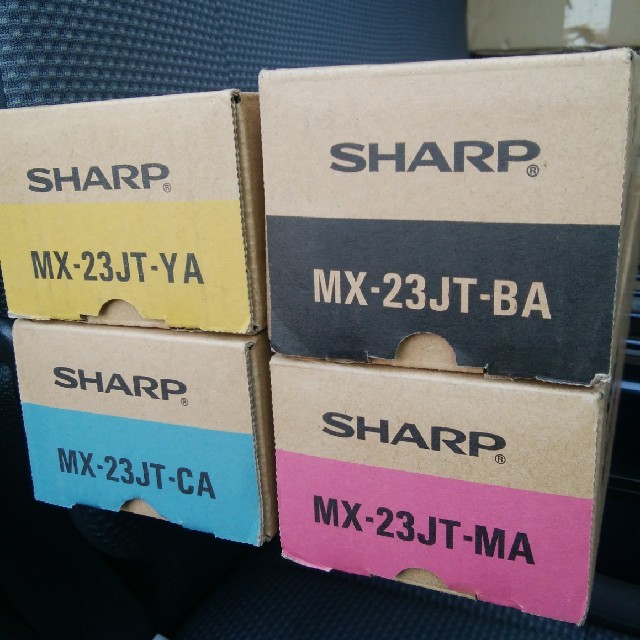SHARP(シャープ)のSHARP　コピー機純正トナー　MX2310/2514用 インテリア/住まい/日用品のオフィス用品(OA機器)の商品写真