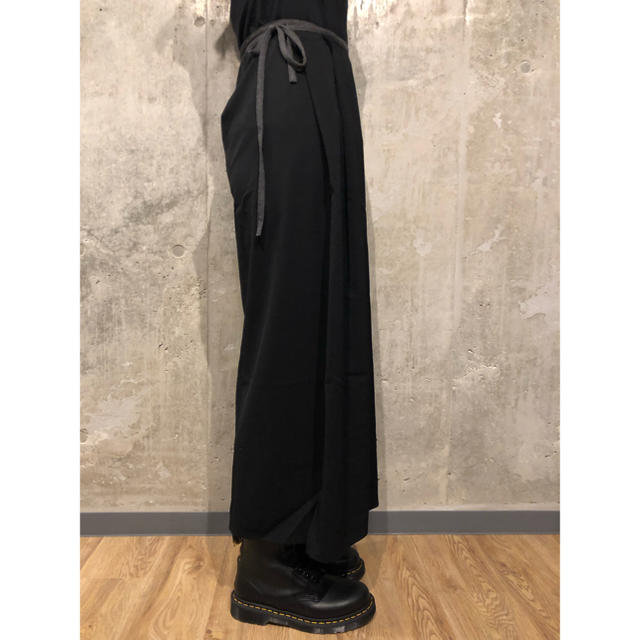 Yohji Yamamoto - ヨウジヤマモト ウールギャバ 巻きロングスカート [400]の通販 by ヨウジ販売 ｜ヨウジヤマモトならラクマ