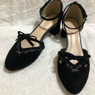 アクシーズファム(axes femme)のaxes femme リボンセパレートパンプス(ハイヒール/パンプス)