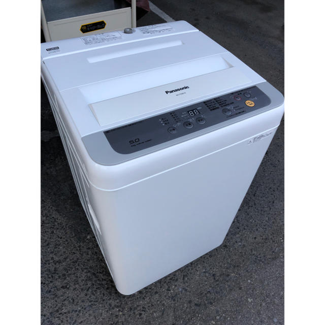 Panasonic(パナソニック)の冷蔵庫こたつ 2017年製 パナソニック 洗濯機 5kg NA-F50B10 スマホ/家電/カメラの生活家電(洗濯機)の商品写真