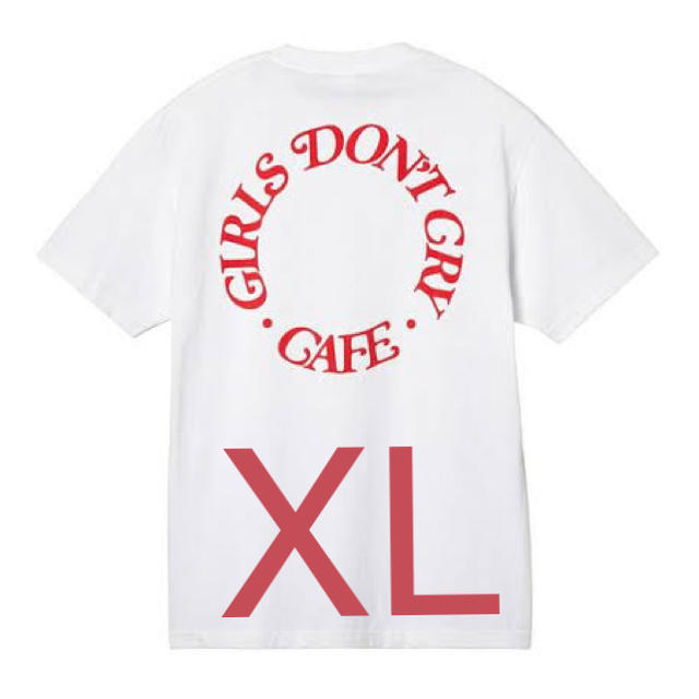 Girls Don't Cry  cafe Tee XL 新品