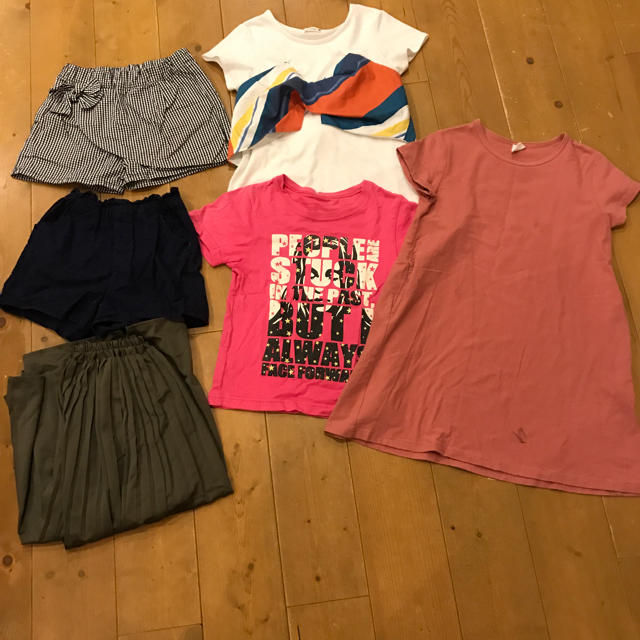 Branshes(ブランシェス)のブランシェス  まとめ売り 120cm キッズ/ベビー/マタニティのキッズ服女の子用(90cm~)(Tシャツ/カットソー)の商品写真