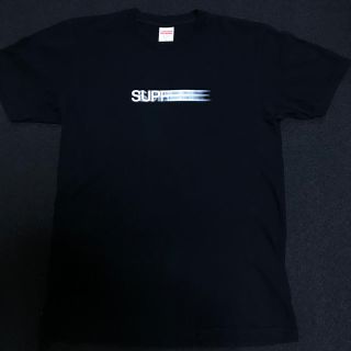 シュプリーム(Supreme)のシュプリーム モーションロゴ BLACK(Tシャツ/カットソー(半袖/袖なし))