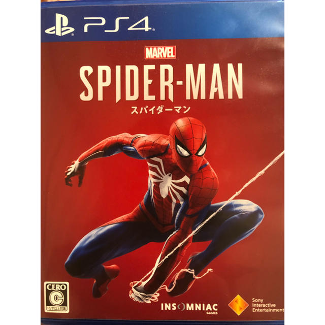 PS4  SPIDER-MAN スパイダーマン。中古 エンタメ/ホビーのゲームソフト/ゲーム機本体(家庭用ゲームソフト)の商品写真