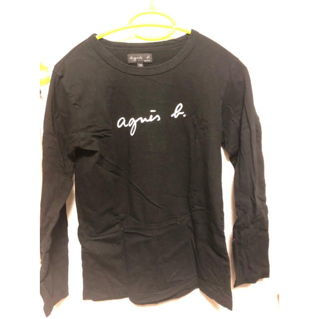 agnes b.(アニエスベー)のagnès b. アニエスベー ロンT 黒 T1 レディースのトップス(Tシャツ(長袖/七分))の商品写真