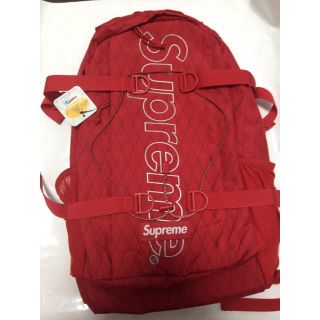 シュプリーム(Supreme)のSupreme Backpack18aw 赤(バッグパック/リュック)