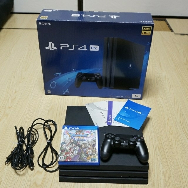 PlayStation4 Pro 1TB + ドラクエ11ソフトセット