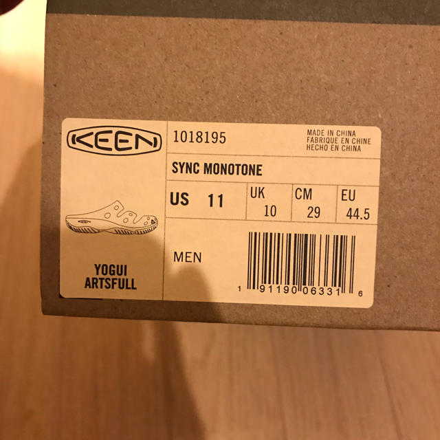 KEEN(キーン)のkeen サンダル 美品 メンズの靴/シューズ(サンダル)の商品写真