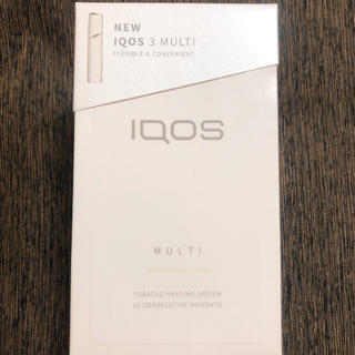アイコス(IQOS)のiqos 3 multi 新品 未使用 未開封 開封発送可能な方は500円引き(タバコグッズ)