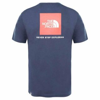 ザノースフェイス(THE NORTH FACE)のkk24さま用 face red box navy フェアリーレッドUSＳ(Tシャツ/カットソー(半袖/袖なし))