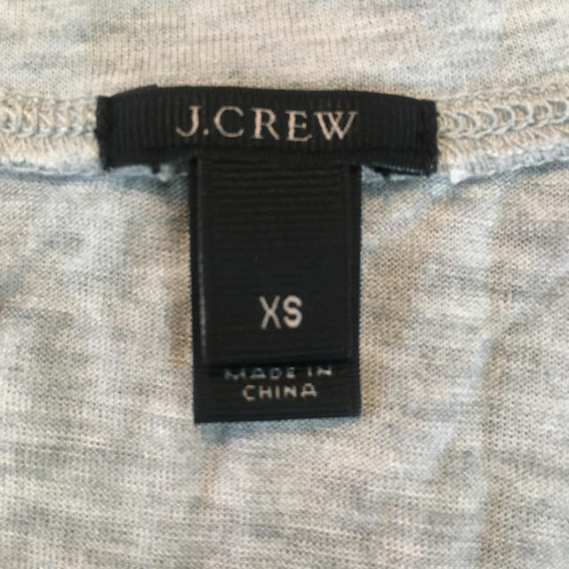 J.Crew(ジェイクルー)の美品 J.CREW ジェイクルー タンクトップ 2枚セット ホワイト グレー レディースのトップス(タンクトップ)の商品写真