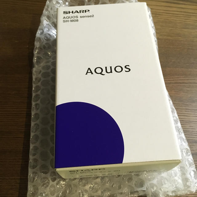 新品未開封 AQUOS  sense2 SH-M08  SIMフリー SHARP
