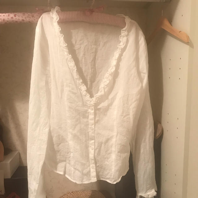 最終価格💟france vintage blouse. レディースのトップス(シャツ/ブラウス(長袖/七分))の商品写真