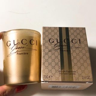GUCCI アロマキャンドル 3つセット GG柄 グリーン レッド 未使用 独創