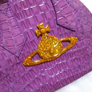 ヴィヴィアン(Vivienne Westwood) パープル ハンドバッグ(レディース ...