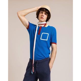 メゾンキツネ(MAISON KITSUNE')のLuca Larenza 16SS Retro Colored Polo(ポロシャツ)