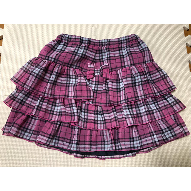 BeBe(ベベ)のBeBe チェックスカート　ユキちゃん様専用 キッズ/ベビー/マタニティのキッズ服女の子用(90cm~)(スカート)の商品写真