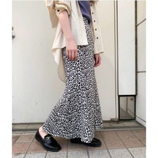 マウジー(moussy)の新作即完売♡MOUSSY leopard maxi スカート♡レオパードスカート(ロングスカート)