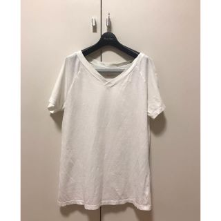 ラウンジドレス(Loungedress)のLoungedress ラウンジドレス  ボタニカルダイTシャツ ホワイト(Tシャツ(半袖/袖なし))