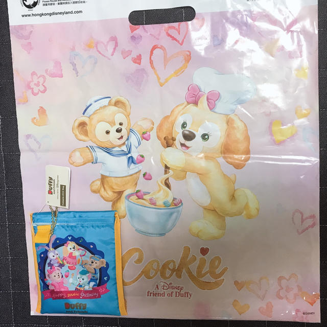 ダッフィー(ダッフィー)の香港ディズニー　ハッピーミュージック　エコバッグ レディースのバッグ(エコバッグ)の商品写真