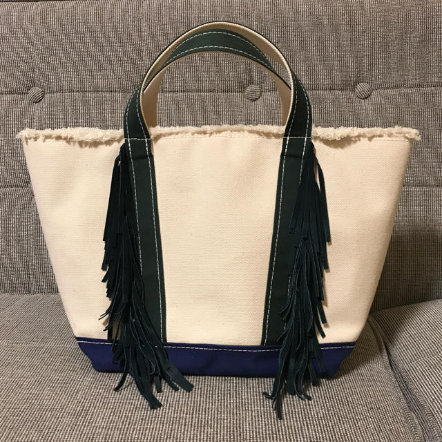 バッグayako bag サイドフリンジトート