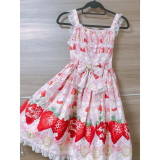 Angelic Pretty - Melty Berry Princess JSK angelic prettyの通販 by は