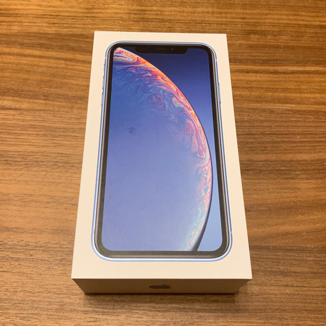 【新品　未使用】iPhone XR Blue 64 GB simフリー