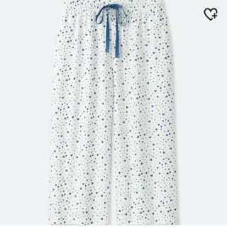 ユニクロ(UNIQLO)のミッキー ☆ 白 ☆ M ☆ リラコ ☆ UNIQLO ☆ 新品 ☆(ルームウェア)