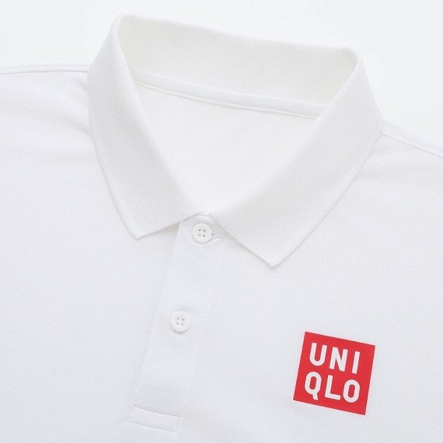 〈お値下げ〉錦織圭 着用モデル  ユニクロ NK ポロシャツ Lサイズ ホワイト