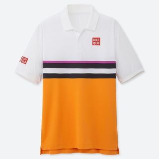 ユニクロ(UNIQLO)の〈お値下げ〉錦織圭 着用モデル  ユニクロ NK ポロシャツ Lサイズ ホワイト(ウェア)