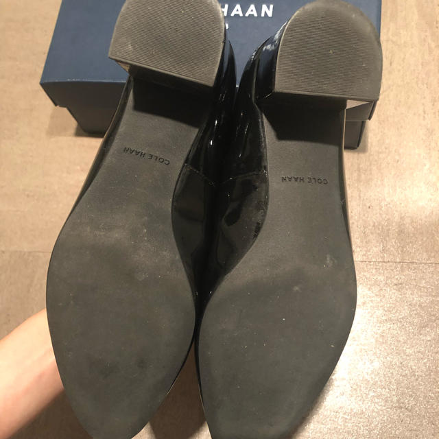 Cole Haan(コールハーン)のコールハーン   パンプス  黒 太ヒール チャンキーヒール レディースの靴/シューズ(ハイヒール/パンプス)の商品写真