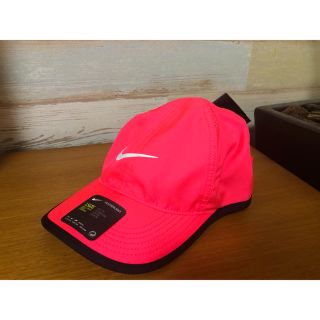 ナイキ(NIKE)の新品 NIKE ジュニア フェザーライトキャップ ナイキ ドライフィット(帽子)