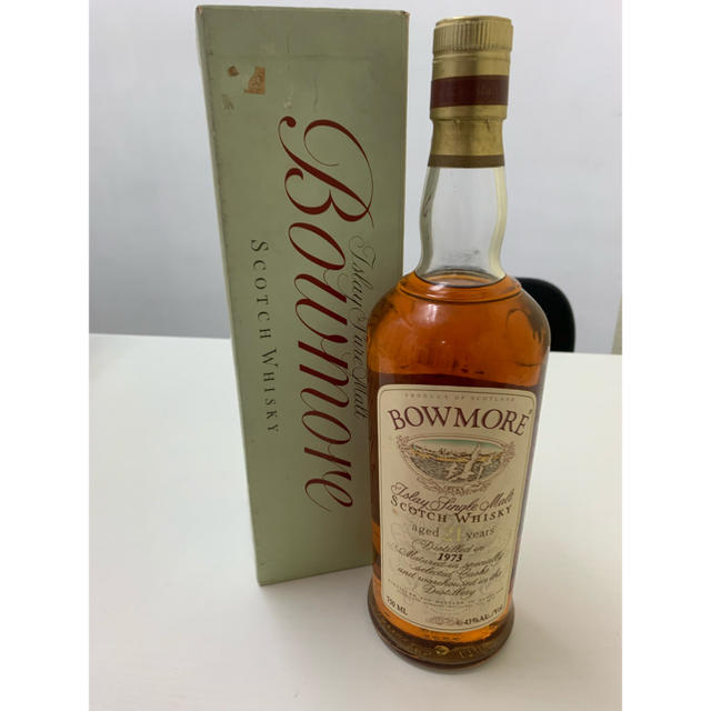 2022年最新入荷 【ボウモア】21年 750ml 未開封 1973 ウイスキー 2022年最新入荷 【ボウモア】21年 750ml 未開封 1973 ウイスキー