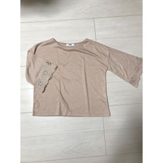 ナチュラルビューティーベーシック(NATURAL BEAUTY BASIC)のNATURAL BEAUTY BASIC くすみピンクTシャツ(Tシャツ(半袖/袖なし))